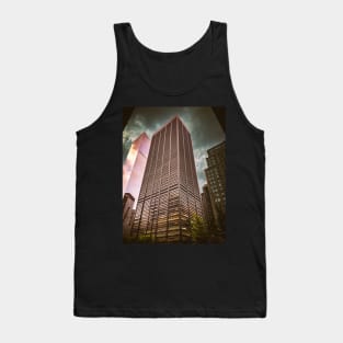 Financial District Dark Sky Manhattan NYC Tank Top